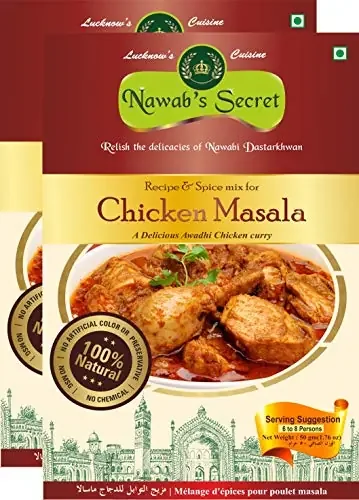 Nawab‘s Secret Chicken Curry Masala, 25 gm (Pack of 2)