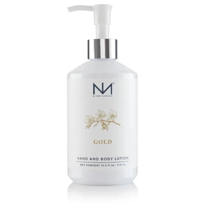 Niven Morgan Gold Hand And Body Lotion – 10.5 oz