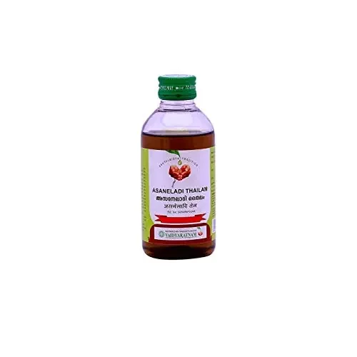 (Pack of 2) Vaidyaratnam Oushadhasala ASANELADI THAILAM (200 ML)