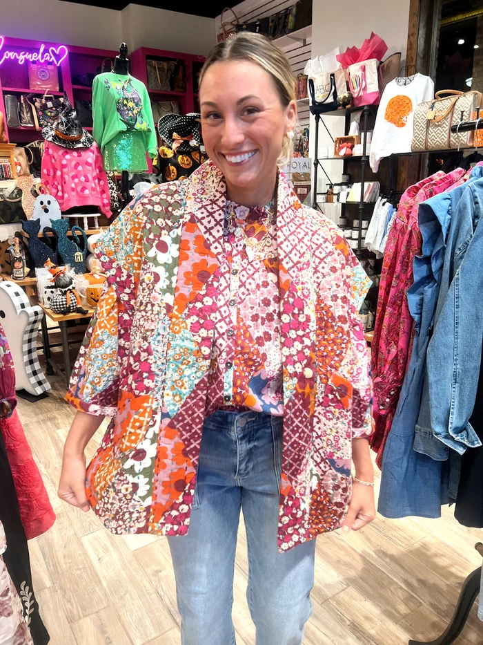 Patchwork Quilted Vest