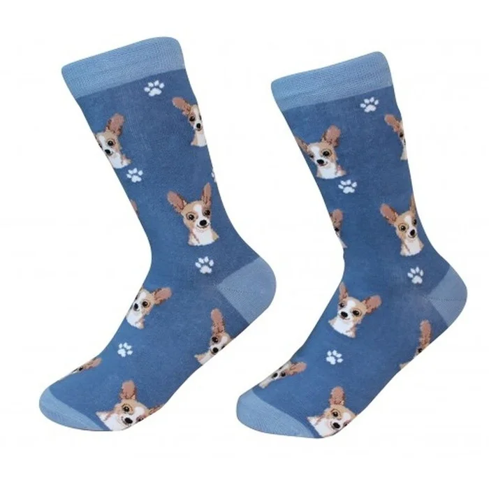 Pet Lover Unisex Socks – Chihuahua (fawn)