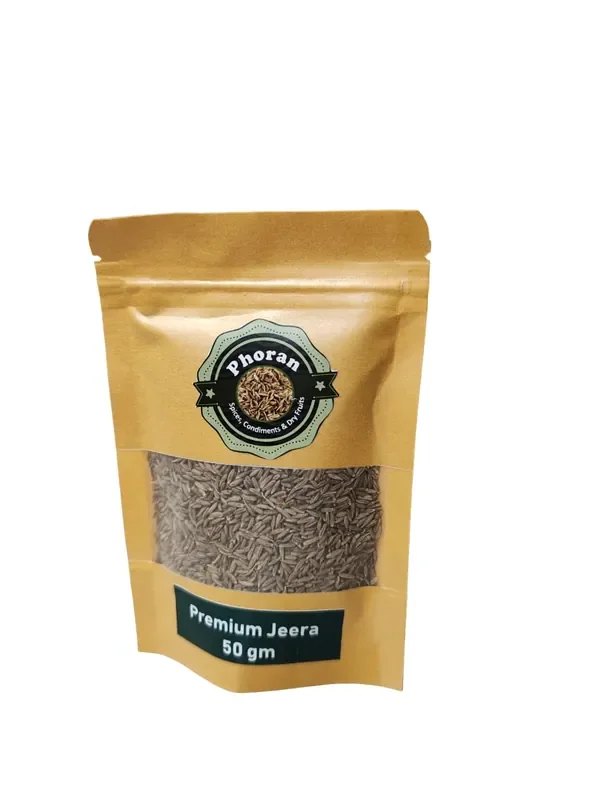 Phoran Premium Cumin Seed Aromatic Whole 50 grams