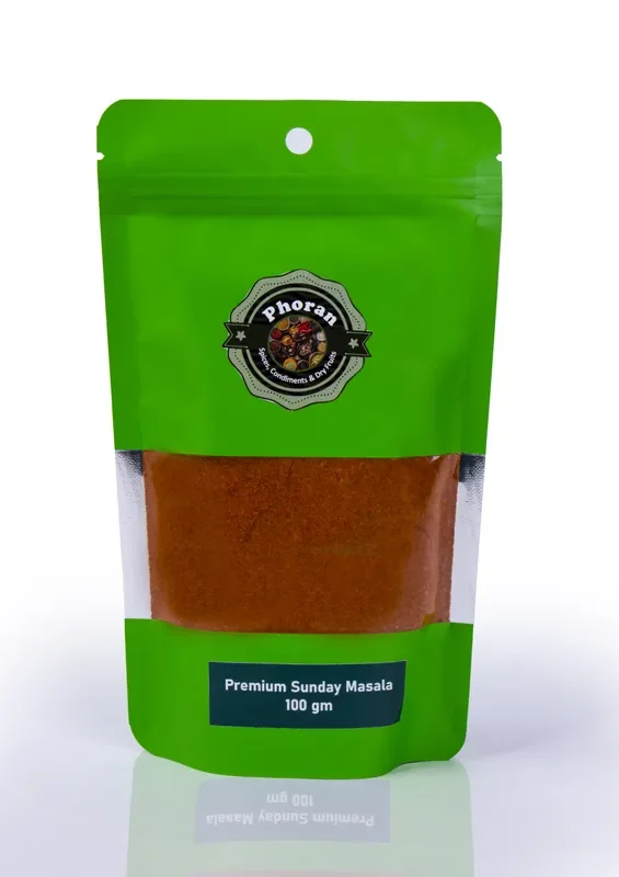 Phoran Premium Sunday Family Masala – Aromatic Masala Mix Powder with 100% Natural Ingredients 100 grams