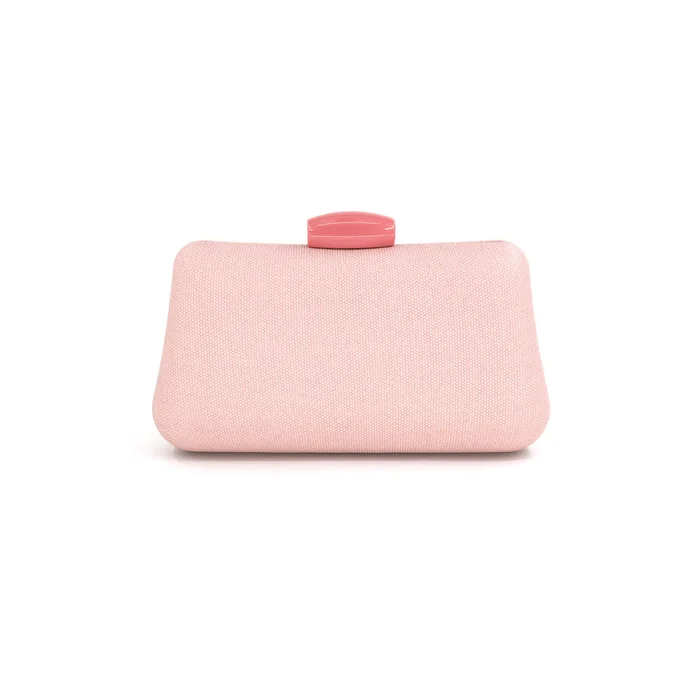 PINK SOLID CLUTCH