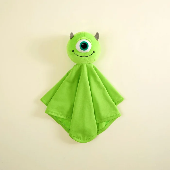 Pixar Green Reversible Baby Lovey | Disney Monsters, Inc. Mike Wazowski