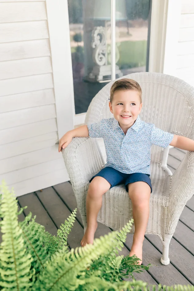 Poppy Kids Co. Western Boys’ Polo