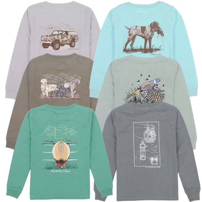 PROPERLY TIED LONG SLEEVE TEE