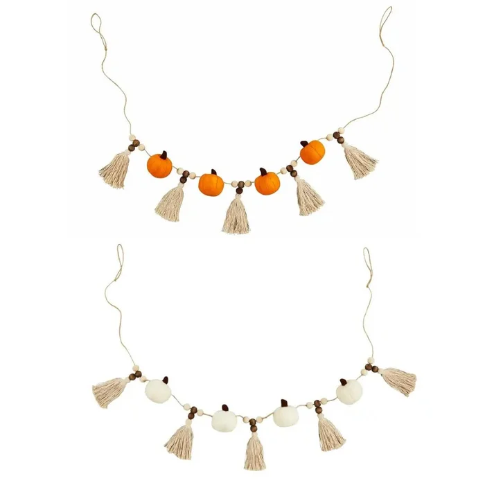 PUMPKIN TASSEL GARLAND