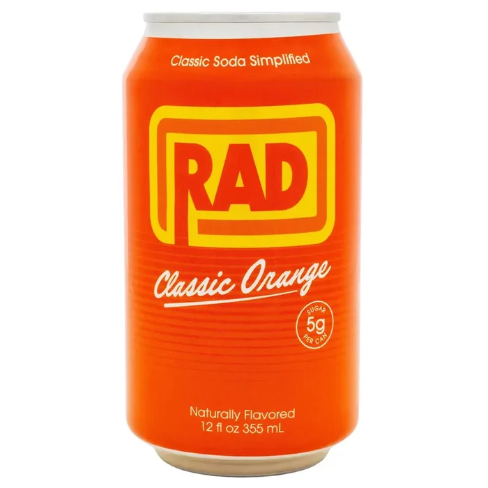 Rad Soda Classic Orange