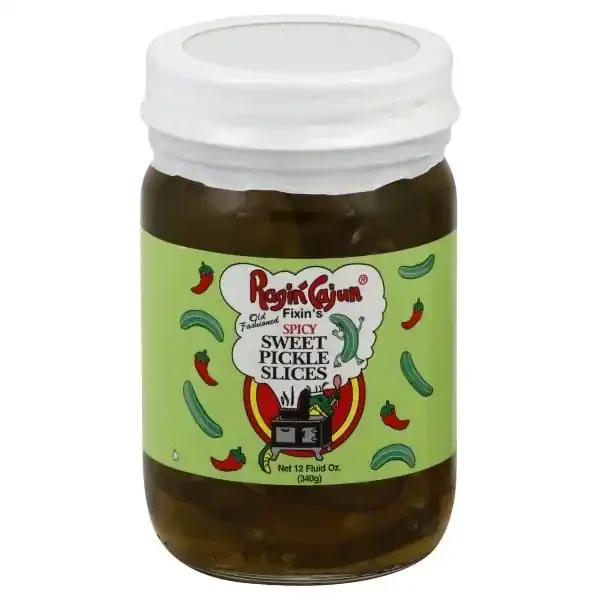 Ragin‘ Cajun Fixin‘s Spicy Sweet Pickle Slices – 12 oz