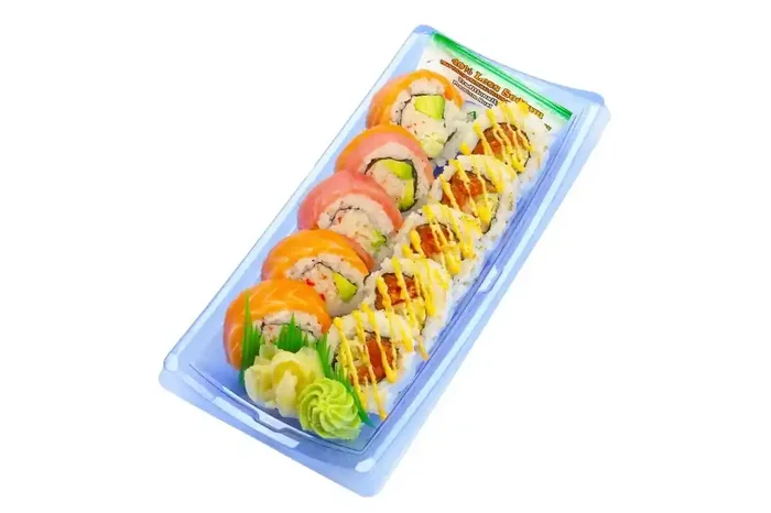 Rainbow & Spicy Tuna Roll Combo