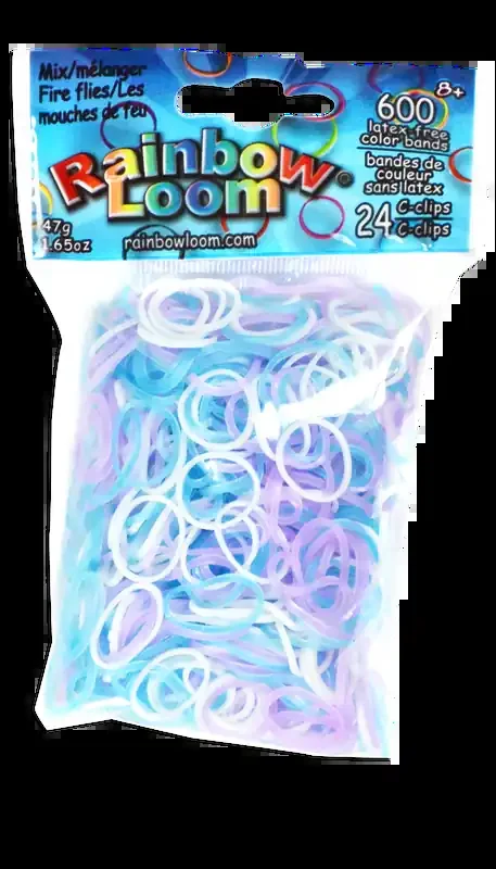Rainbow Loom Bands – Glow Fire Flies