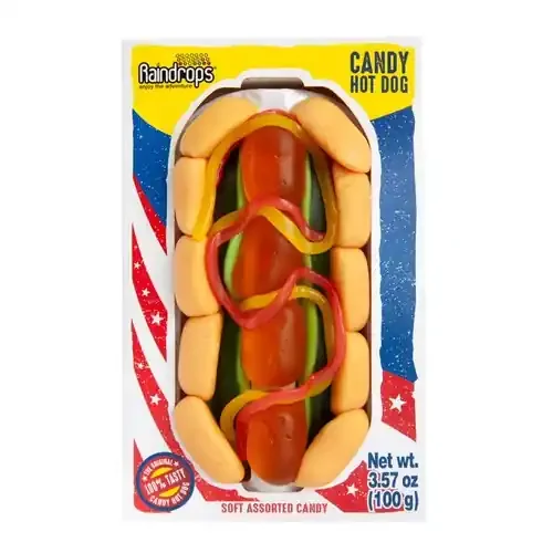 Raindrops Hot Dog