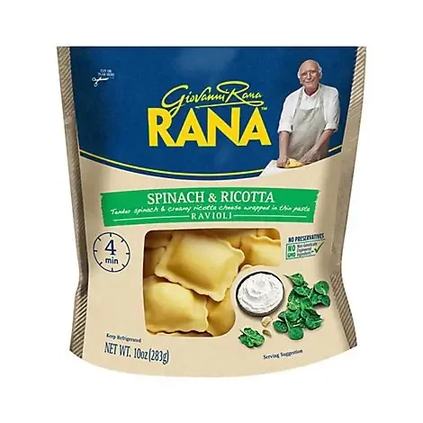 Rana Spinach & Ricotta Ravioli – 10 Oz.