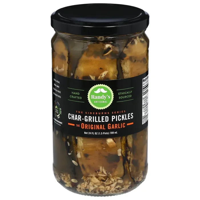 Randy‘s Artisanal Char-Grilled The Original Garlic Pickles 24 fl oz