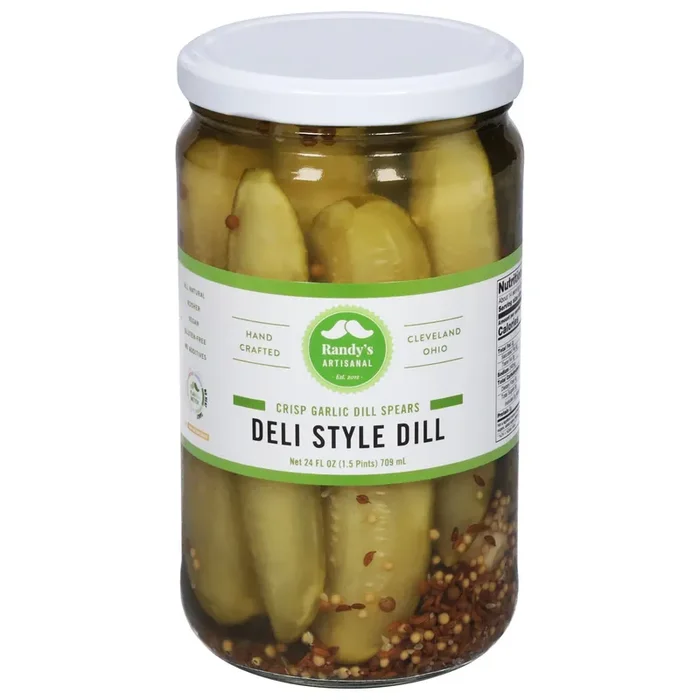 Randy‘s Artisanal Deli Style Crisp Garlic Dill Spears 24 fl oz