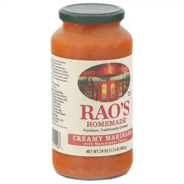 Rao‘s Specialty Foods Inc. Rao‘s Homemade Sauce, Creamy Marinara With Mascarpone Cheese
