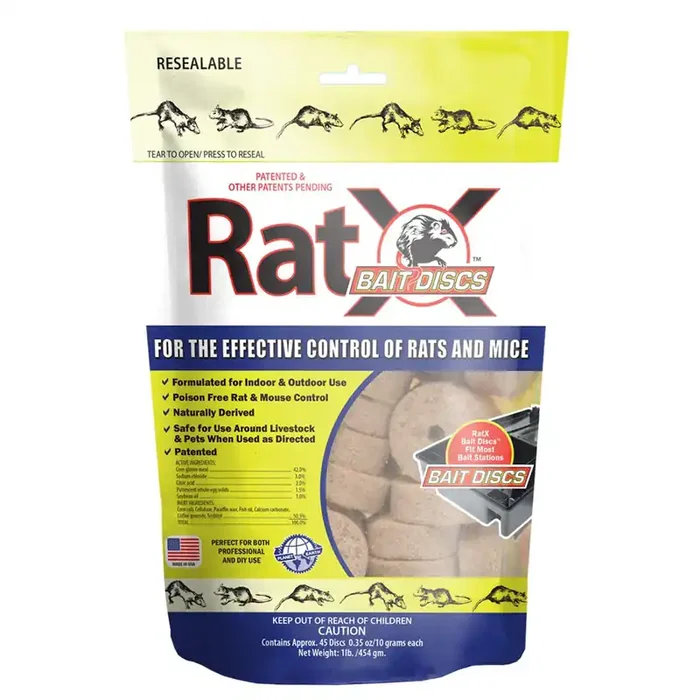 RatX Bait Discs Rat Killer