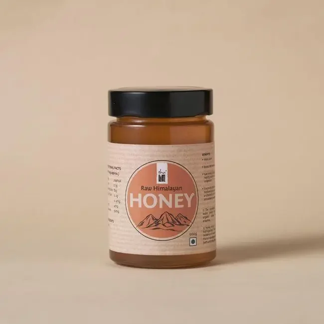Raw and Wild Honey. Sourced from the regions of Jammu, Reasi, Doda and Udhampur (500gms)