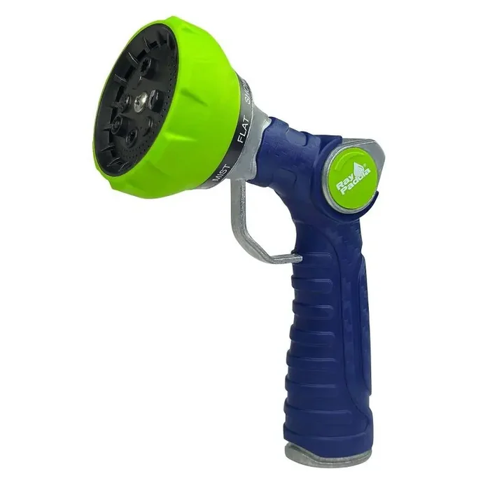 Ray Padula Metal Thumb Control 8-Pat Nozzle with Loop EZGrip, Leakproof & Weatherproof