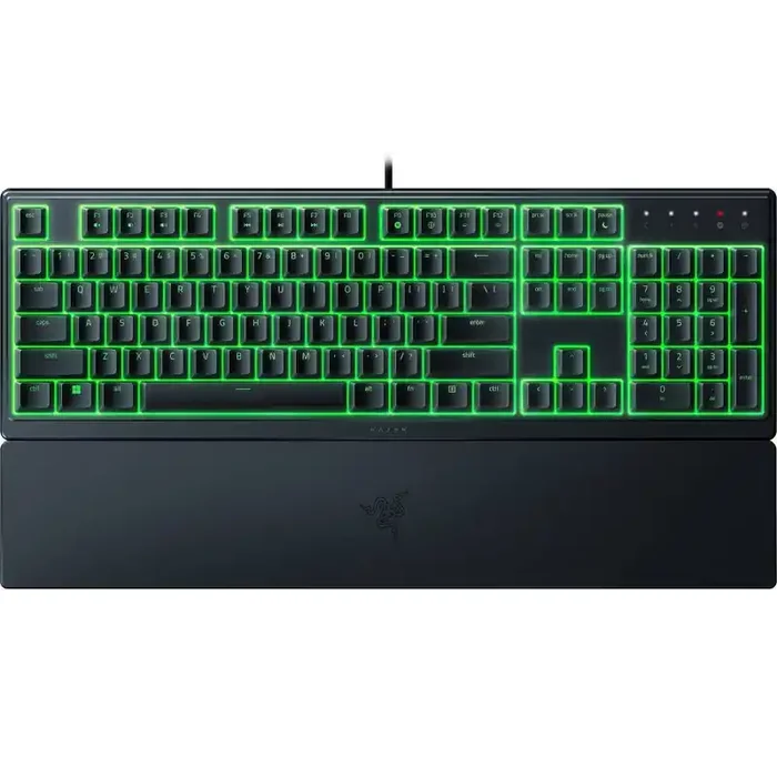 Razer Ornata V3 X Low Profile Gaming Keyboard for PC Ergonomic USB-A Membrane Keypad