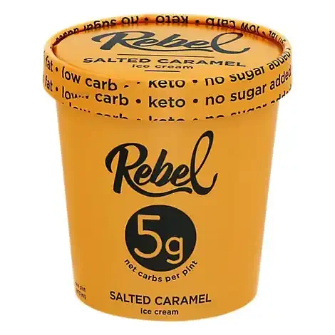 Rebel Creamery Rebel Ice Cream Salted Caramel