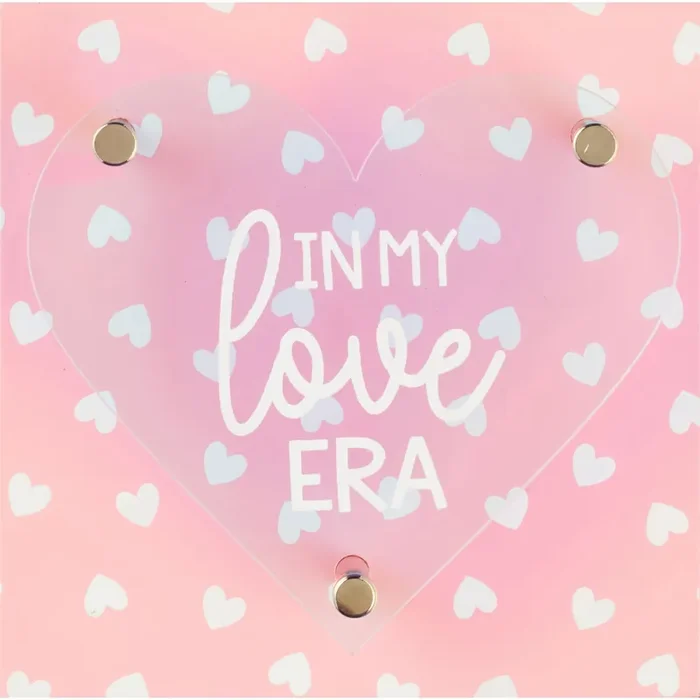 Red & Pink “In My Love Era” Tabletop Dã©Cor, 5 In