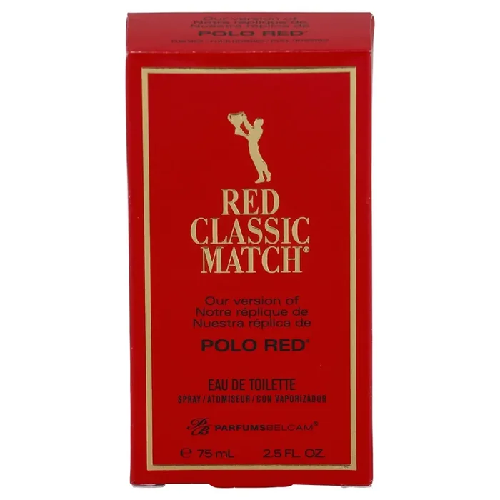 Red Classic Match Our Version Of Polo Red Eau De Toilette