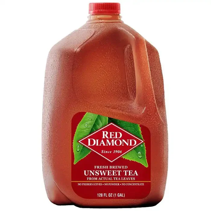 Red Diamond Fresh Brewed Unsweet Tea – 128 fl oz