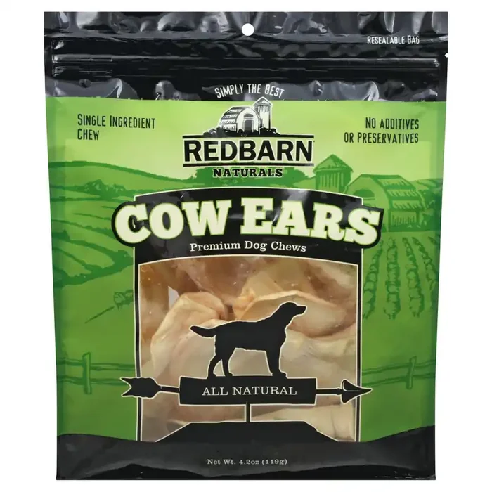Redbarn Cow Ears Premium Dog Chews 4.2 oz