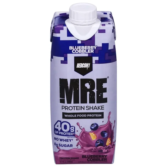 Redcon1 MRE Blueberry Cobbler Protein Shake 16.9 fl oz