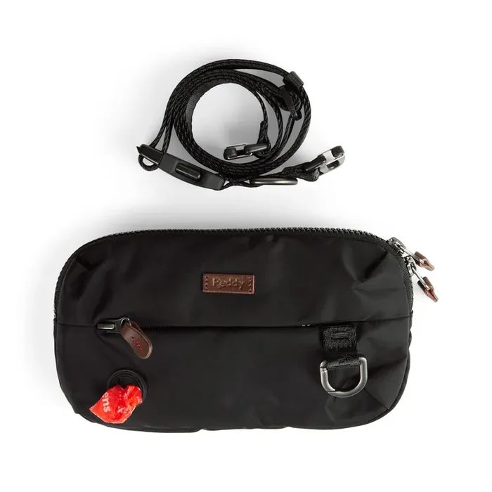 Reddy Black On-the-Go Crossbody Bag for Pet Parents