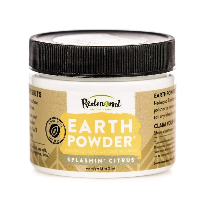Redmond Clay Splashin‘ Citrus Toothpowder