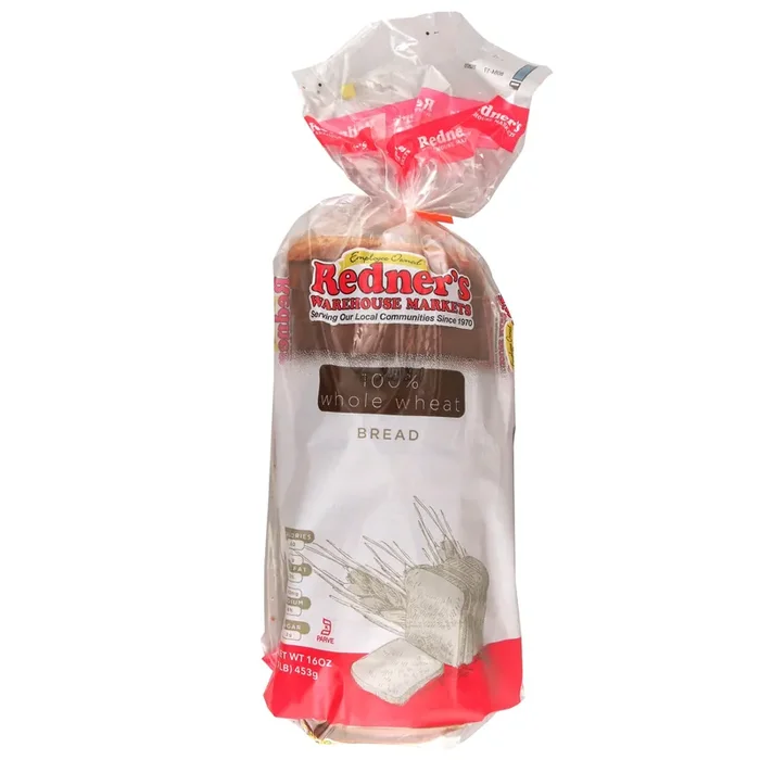 Redner‘s 100% Whole Wheat Bread