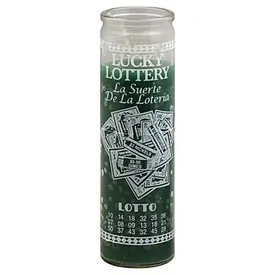 Reed Candle Lucky Lottery Green Wax Candle