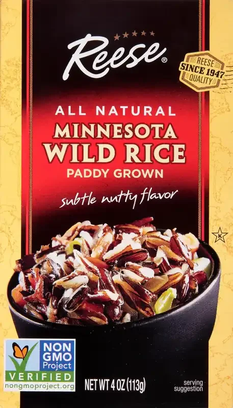 Reese Paddy Grown Minnesota Wild Rice 4 oz