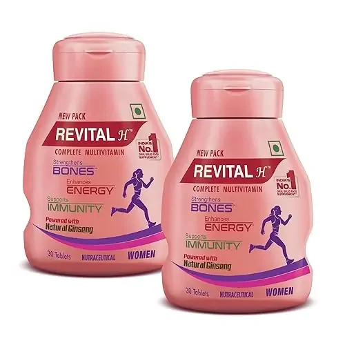 Revital H for Woman 30 Capsules Pack of 2, 180 grams