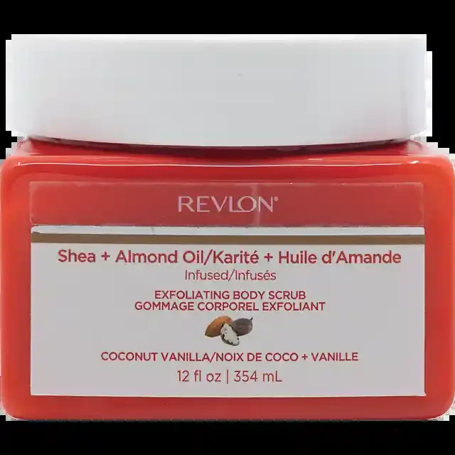Revlon Shea Almond Infused Body Scrub, 12 Oz