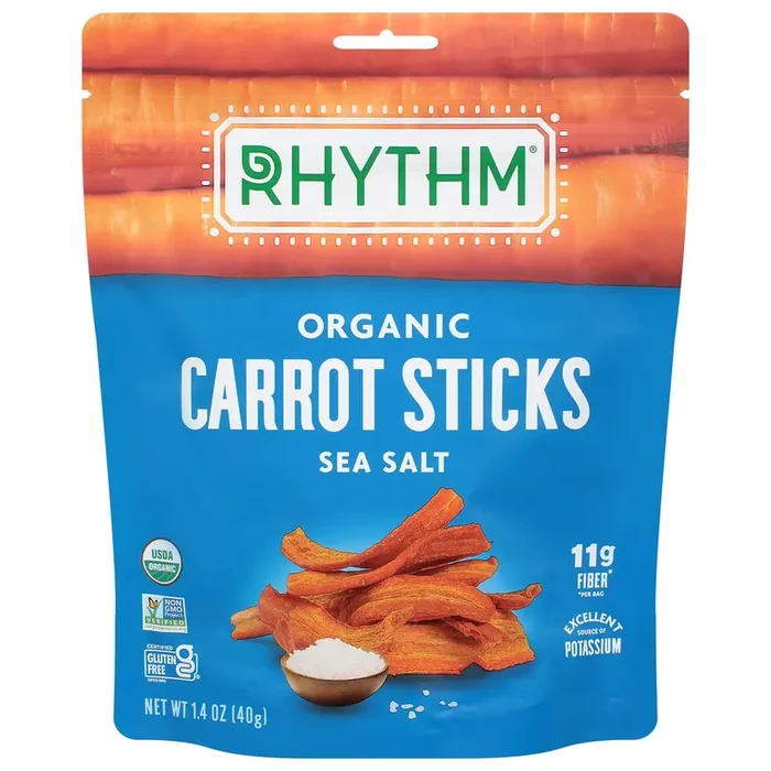 Rhythm Organic Sea Salt Carrot Sticks 1.4 oz