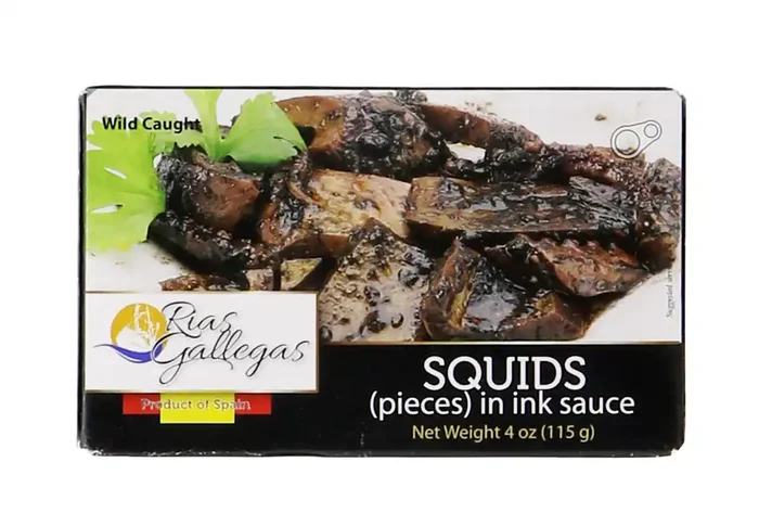 Rias Gallegas Squids In Ink Sauce – 4 oz