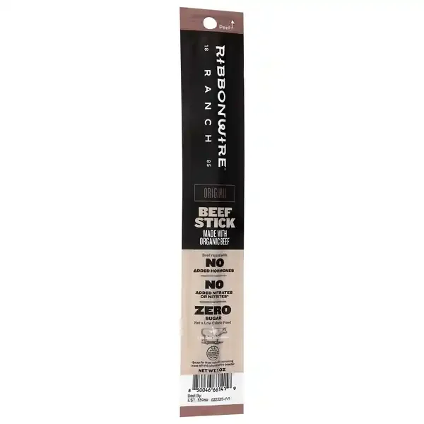 Ribbonwire Ranch Zero Sugar Original Beef Stick