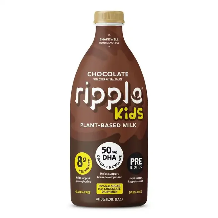 Ripple Kids Plant Based Chocolate Milk – 48 fl oz