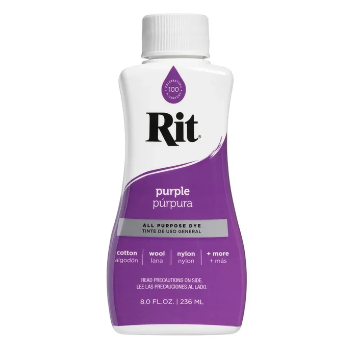 Rit 8oz All Purpose Dye – Purple