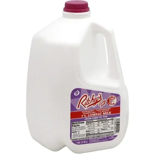 Ritchey‘s Milk, Lowfat, 1% Milkfat