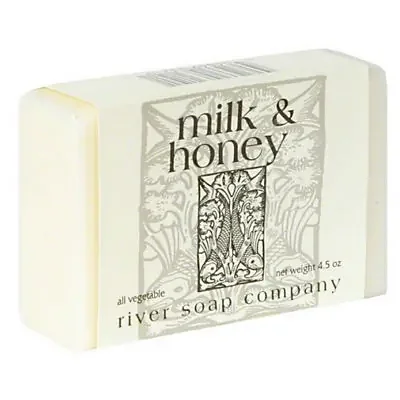 River Soap Company Milk & Honey Body Bar