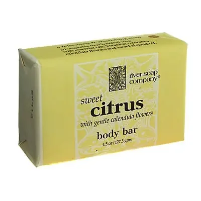 River Soap Company Sweet Citrus Body Bar