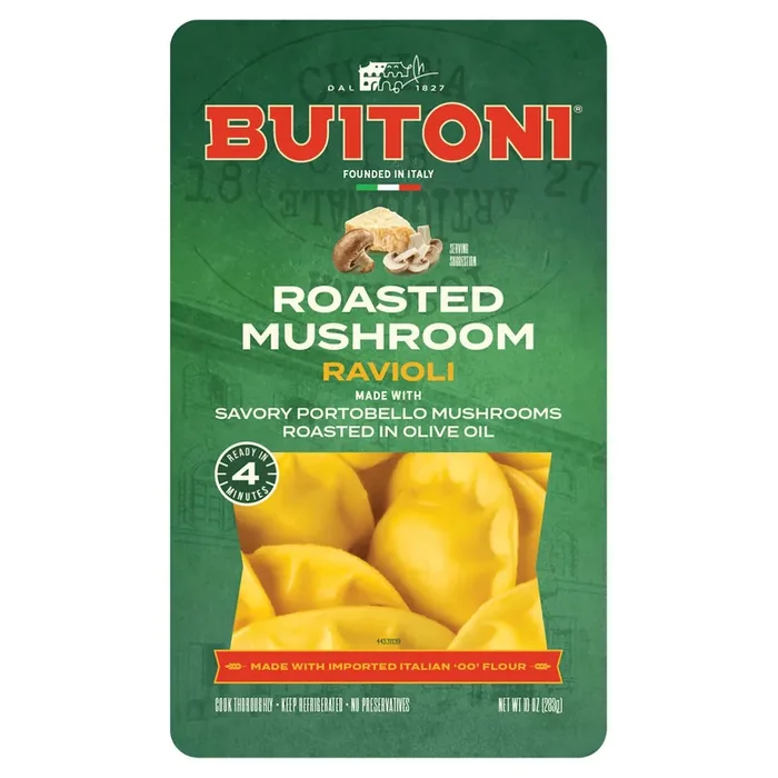 Roasted Mushroom Ravioli