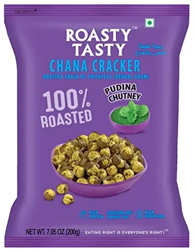 Roasty Tasty Chana Cracker Pudina Chutney 200g