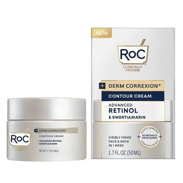 RoC Derm Correxion Contour Cream for Face and Neck – 1.7oz
