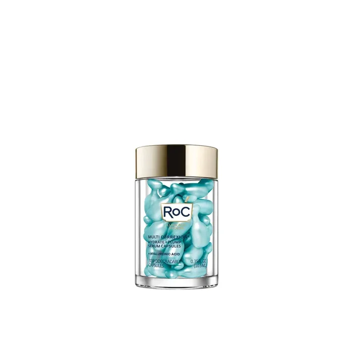 RoC Multi Correxion Hydrate + Plump Night Serum Capsules with Hyaluronic Acid – 30ct